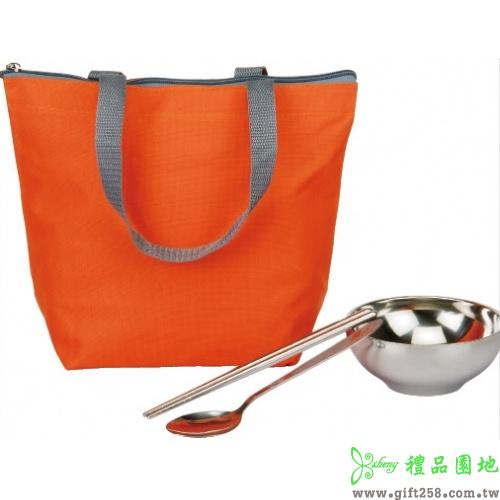 環保餐袋+碗+筷+匙AC07
